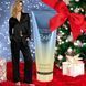 Подарунковий набір Victoria's Secret Піжама Сатинова Satin Dew Drop Long Pajama Set + Лосьйон для тіла Rush Fragrance Lotion &mdash; фото , вигляд з різних ракурсів