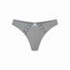 Трусики стринги Victoria's Secret Cotton Thong Panty Gray 26824507 фото