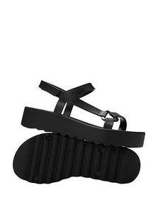 Женские босоножки Victoria's Secret & PINK Strappy Platform Sport Sandals Black 27178647D фото