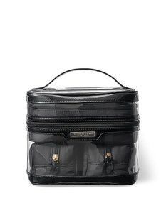 Косметичка Victoria's Secret 4 в 1 Makeup Bag Black &mdash; основне фото товару, вигляд спереду