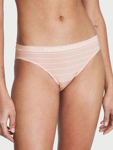 Трусики бикини Victoria's Secret Seamless Bikini Panty 26760982 фото