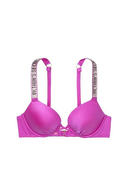 Купальник Victoria's Secret Bombshell Adds 2 cup push-up & Brazilian Bottom Fuchsia 26280742-26281325 фото