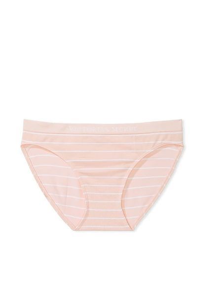 Трусики бикини Victoria's Secret Seamless Bikini Panty 26760982 фото