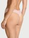 Трусики безшовні Victoria's Secret No-Show Cotton Thong Panty &mdash; фото , вигляд з різних ракурсів