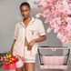 Подарунковий набір Victoria's Secret Піжама Модал Modal Short PJ Set + Косметичка Victoria's Secret 2 в 1 Piece Makeup Bag &mdash; фото , вигляд з різних ракурсів