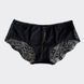 Трусики хипстеры Victoria's Secret Seamless Lace Brief Hiphugger Panty Black 26607650 фото 2