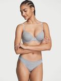 Трусики бікіні Victoria's Secret Cotton Bikini Panty Gray &mdash; основне фото товару, вигляд спереду