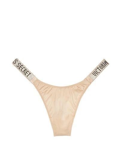 Трусики стрінги Victoria's Secret Very Sexy Shine Strap Thong Panty &mdash; основне фото товару, вигляд спереду