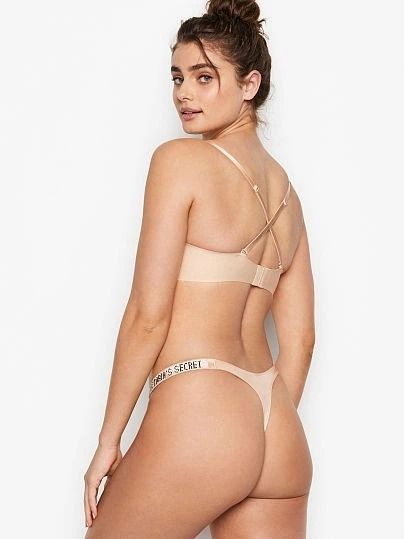 Трусики стрінги Victoria's Secret Very Sexy Shine Strap Thong Panty &mdash; основне фото товару, вигляд спереду