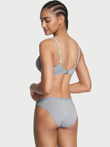 Трусики бикини Victoria's Secret Cotton Bikini Panty 26819058 фото