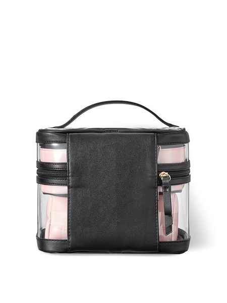 Косметичка Victoria's Secret 4 в 1 Makeup Bag Pink Stripe 26243274 фото