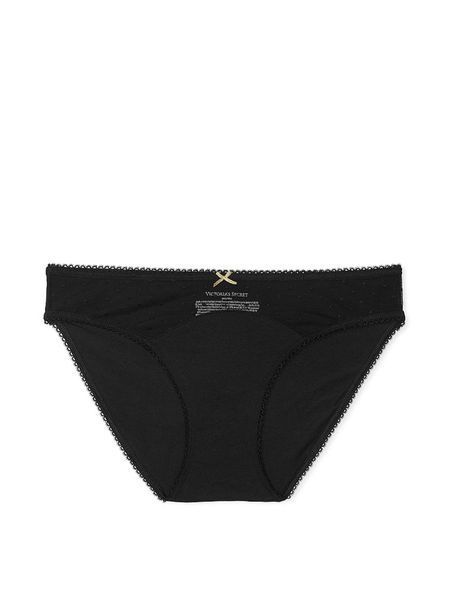 Трусики бикини Victoria&rsquo;s Secret Stretch Cotton Bikini Panty 26940396 фото