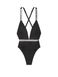 Суцільний купальник Victoria’s Secret Shine Strap, Чорний, S