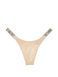 Трусики стрінги Victoria's Secret Very Sexy Shine Strap Thong Panty &mdash; фото , вигляд з різних ракурсів