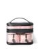 Косметичка Victoria's Secret 4 в 1 Makeup Bag Pink Stripe, Рожевий, One size