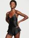Піжама з шортами Victoria's Secret Satin Open-Back Cami & Shorts Set &mdash; фото , вигляд з різних ракурсів