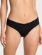 Трусики стрінги Victoria's Secret No Show Strappy Thong Panty Criss Cross Black &mdash; фото , вигляд з різних ракурсів