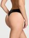 Трусики стрінги Victoria's Secret No Show Strappy Thong Panty Criss Cross Black &mdash; фото , вигляд з різних ракурсів