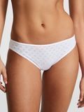 Бавовняні Трусики Victoria's Secret Logo Cotton Bikini Panty &mdash; основне фото товару, вигляд спереду