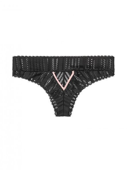 Трусики Victoria&rsquo;s Secret Lace Cutout Cheeky Panty 24534269 фото