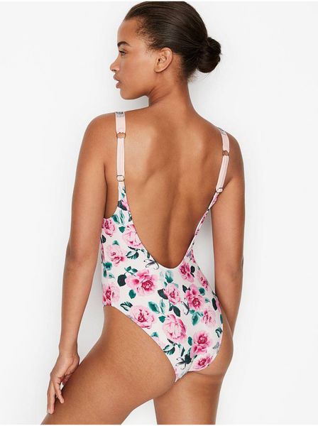 Купальник монокіні Victoria's Secret So Rose Shine Strap One-piece 26291342 фото