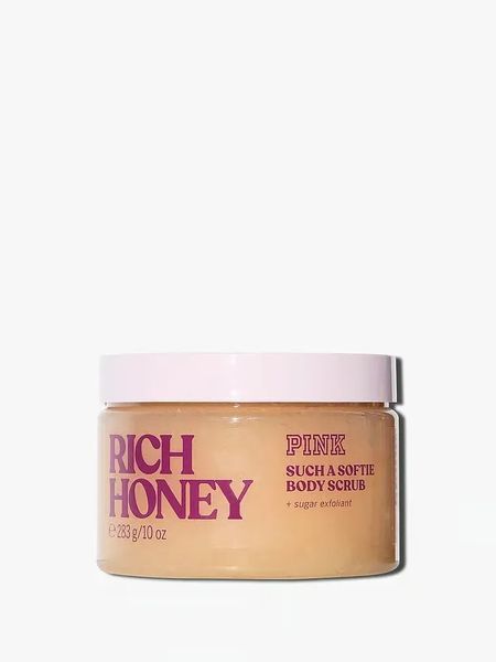 Набор Victoria's Secret & Pink RICH HONEY Hair & Body Mist + Scrub 458/454 фото
