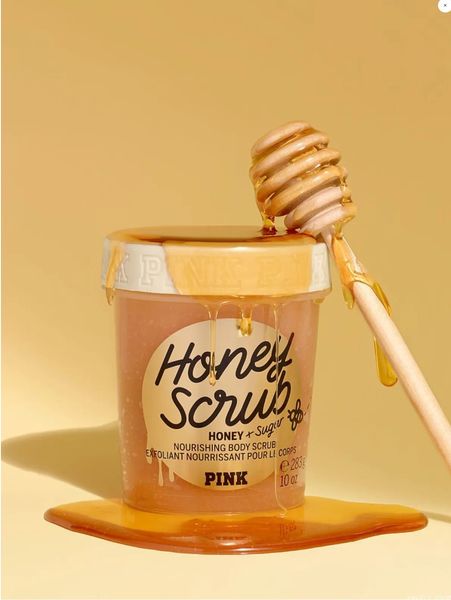 Скраб для тіла Victoria's Secret Honey Scrub  Pink 12333 фото