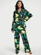 Піжама Victoria's Secret Satin Long Pajama Set Green &mdash; фото , вигляд з різних ракурсів