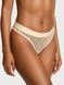 Трусики стрінги Victoria's Secret Cotton Sheer Heritage Shimmer Thong Panty &mdash; фото , вигляд з різних ракурсів
