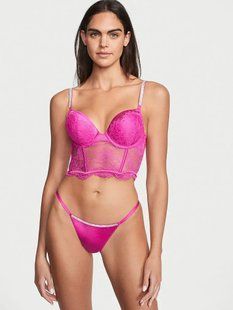Трусики стринги Victoria's Secret Very Sexy Smooth Micro High-Leg Thong Panty 26626163 фото