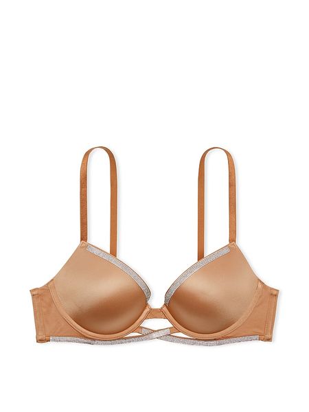 Бюстгальтер Victoria's Secret Very Sexy Shine Cradle Push-Up Bra Beige 26711837 фото