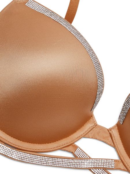 Бюстгальтер Victoria's Secret Very Sexy Shine Cradle Push-Up Bra Beige 26711837 фото