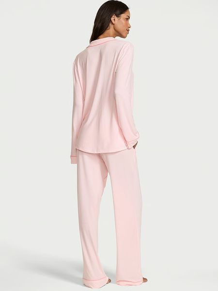 Піжама Модал Victoria's Secret SoSoft&trade; Modal Bow Long Pajama Set &mdash; основне фото товару, вигляд спереду