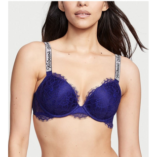 Бюстгальтер Victoria's Secret Very Sexy Shiny Strap Push-up Bra Violet 26568323 фото