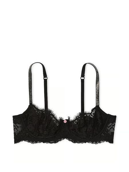 Бюстгальтер Victoria's Secret Dream Angels Wicked Twinkle Lace Unlined Balconette Bra 26904206 фото