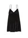 Нічна сорочка жіноча Victoria's Secret Velvet Slip Dress Black, Чорний, XS