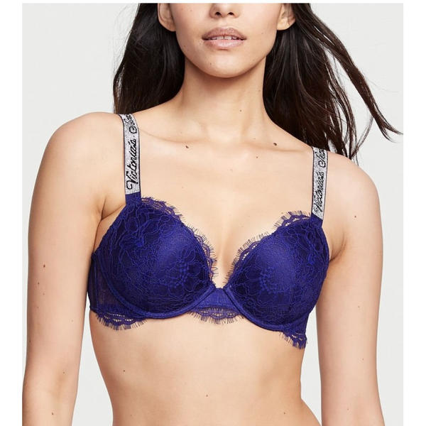 Бюстгальтер Victoria's Secret Very Sexy Shiny Strap Push-up Bra Violet 26568323 фото