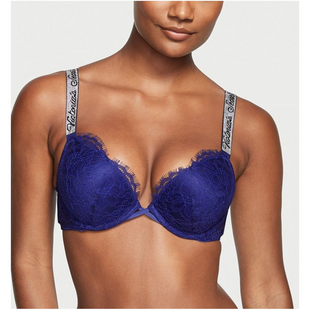 Бюстгальтер Victoria's Secret VERY SEXY Shiny Strap Add-2-Cups Violet &mdash; основне фото товару, вигляд спереду