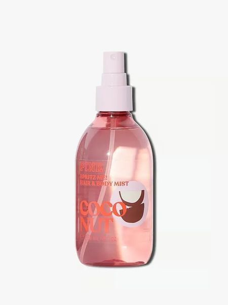 Набір Victoria's Secret & Pink COCONUT Hair & Body Mist + Scrub &mdash; основне фото товару, вигляд спереду