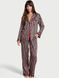 Піжама Сатинова  Victoria's Secret Satin Long Pajama Set &mdash; фото , вигляд з різних ракурсів