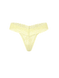 Трусики стрінги Victoria's Secret The Lacie Lace Thong Panty Lemonade  &mdash; фото , вигляд з різних ракурсів