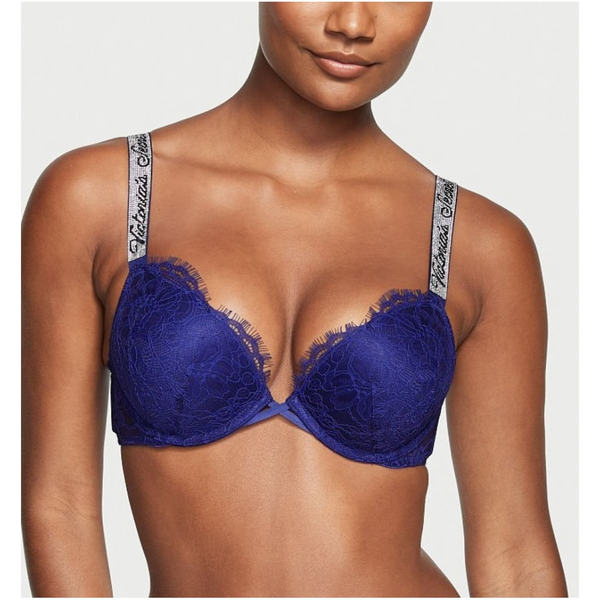 Бюстгальтер Victoria's Secret VERY SEXY Shiny Strap Add-2-Cups Violet 26561979 фото