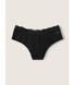Трусики безшовні Victoria's Secret PINK Black Cheeky Panty &mdash; основне фото товару, вигляд спереду