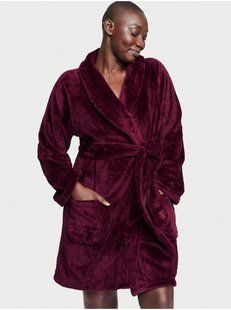 Халат Victoria's Secret Short Cozy Robe Kir &mdash; основне фото товару, вигляд спереду