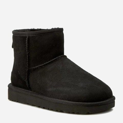 Жіночі зимові UGG Classic Mini II Black  24390389 фото