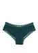 Хлопковые трусики Victoria's Secret Lace-Waist Cotton Cheeky Panty Green 26682191 фото 3