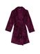 Халат Victoria's Secret Short Cozy Robe Kir, Бордо, XS/S