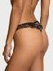 Трусики стрінги Victoria's Secret Rose Lace-Trim High-Leg Thong Panty &mdash; фото , вигляд з різних ракурсів