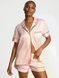 Піжама Сатинова Victoria's Secret Glazed Satin Short Pajama Set &mdash; фото , вигляд з різних ракурсів