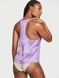 Піжама з шортами Victoria's Secret Satin Racerback Tank and Short &mdash; фото , вигляд з різних ракурсів
